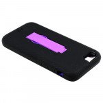 Wholesale Apple iPhone 6 4.7 Armor Hybrid Case w Screen and Stand (Purple Black)